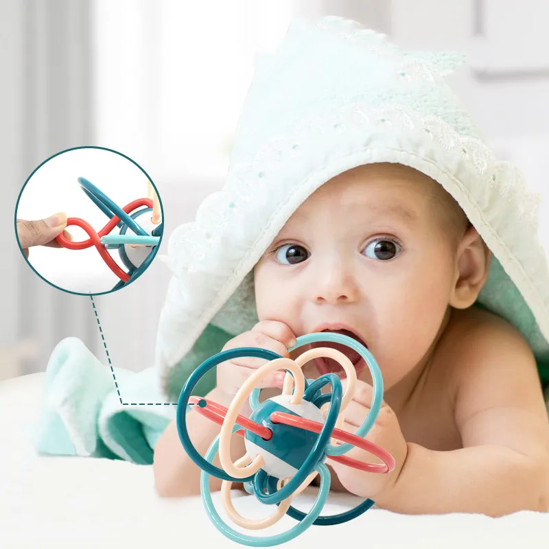 

Rattle Teether Toys For Babies Educational Baby Games Rattle Toys Teether For Teeth Newborns Baby Rattles Toys 0 12 Months