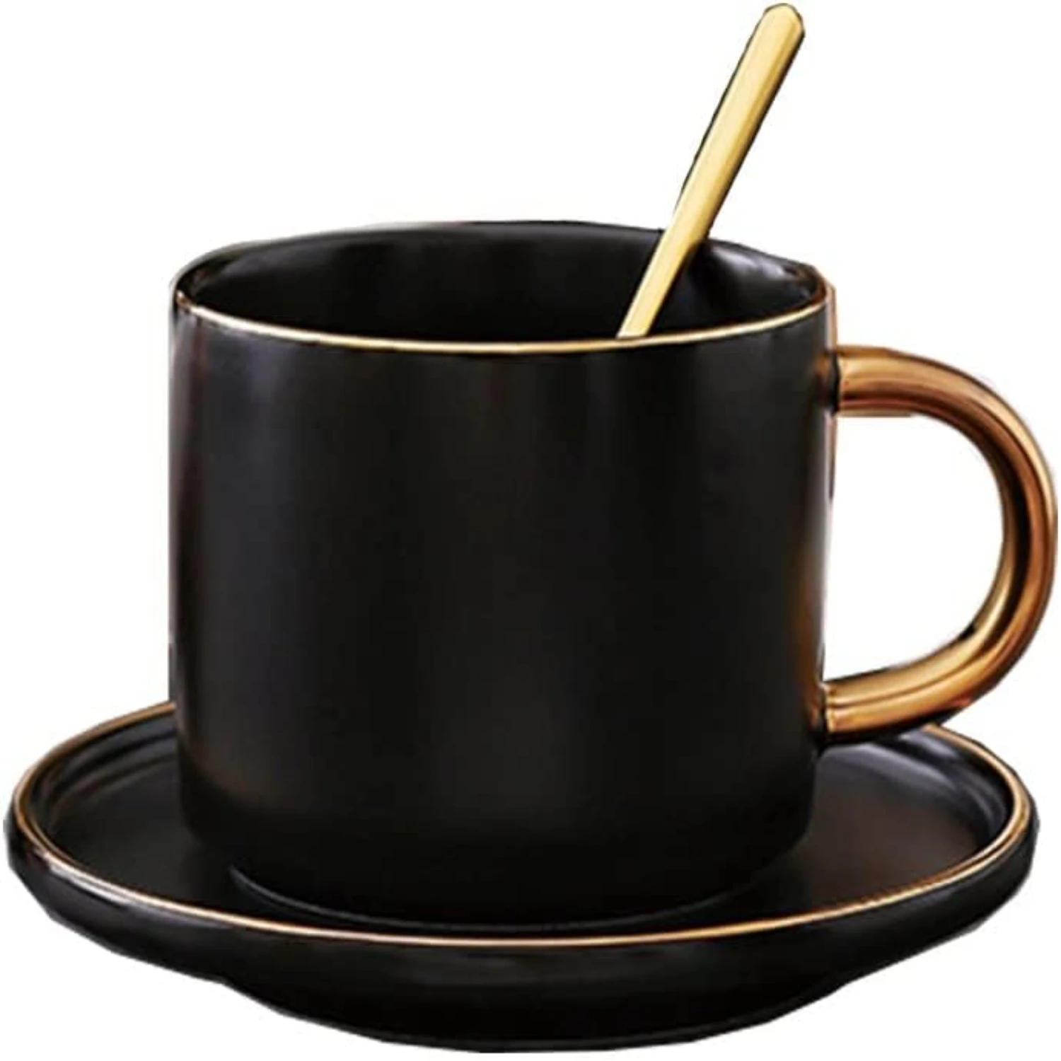 Элегантный и изысканный современный керамический набор чашек для чая кофе