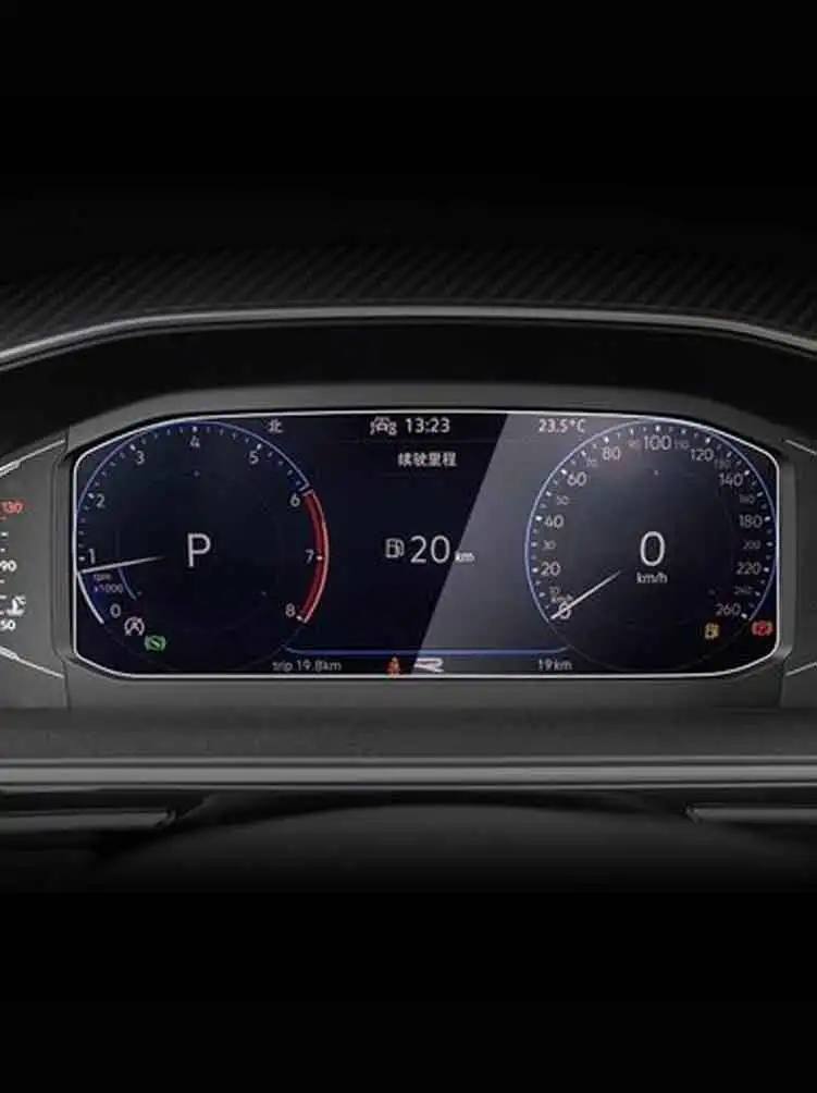 

For Volkswagen Jetta GLI 2019 Car GPS Navigation Film LCD Screen Tempered Glass Protective Film Anti-scratch Film Accessories