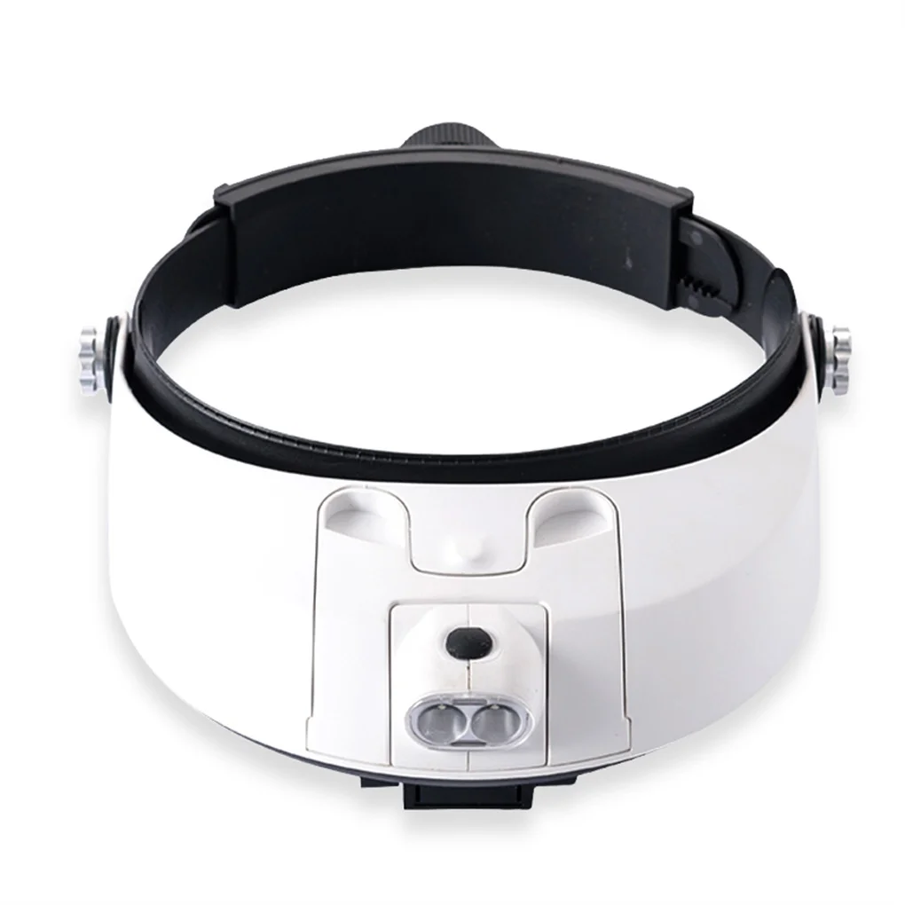 

Head Mount Magnifying Glass Hands-Free Magnifier Jeweler Gifts Accessories