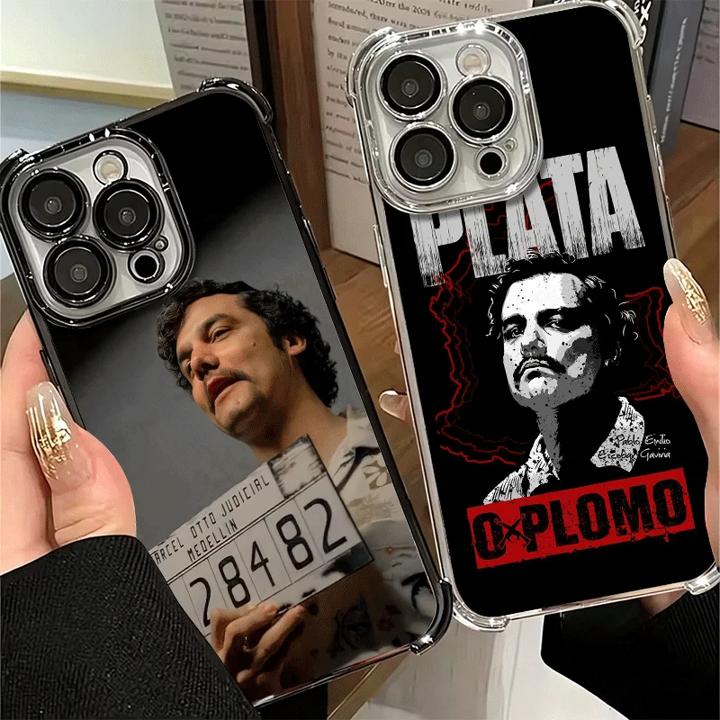 Фото Чехол для телефона с покрытием Narcos Pablo Escobar для Xiaomi Poco X6 X7 X8 Pro Max X5 X3 M8 M7 M5S Redmi 15C 15 14C 13C 17T 15T 14T F8 Ult №1