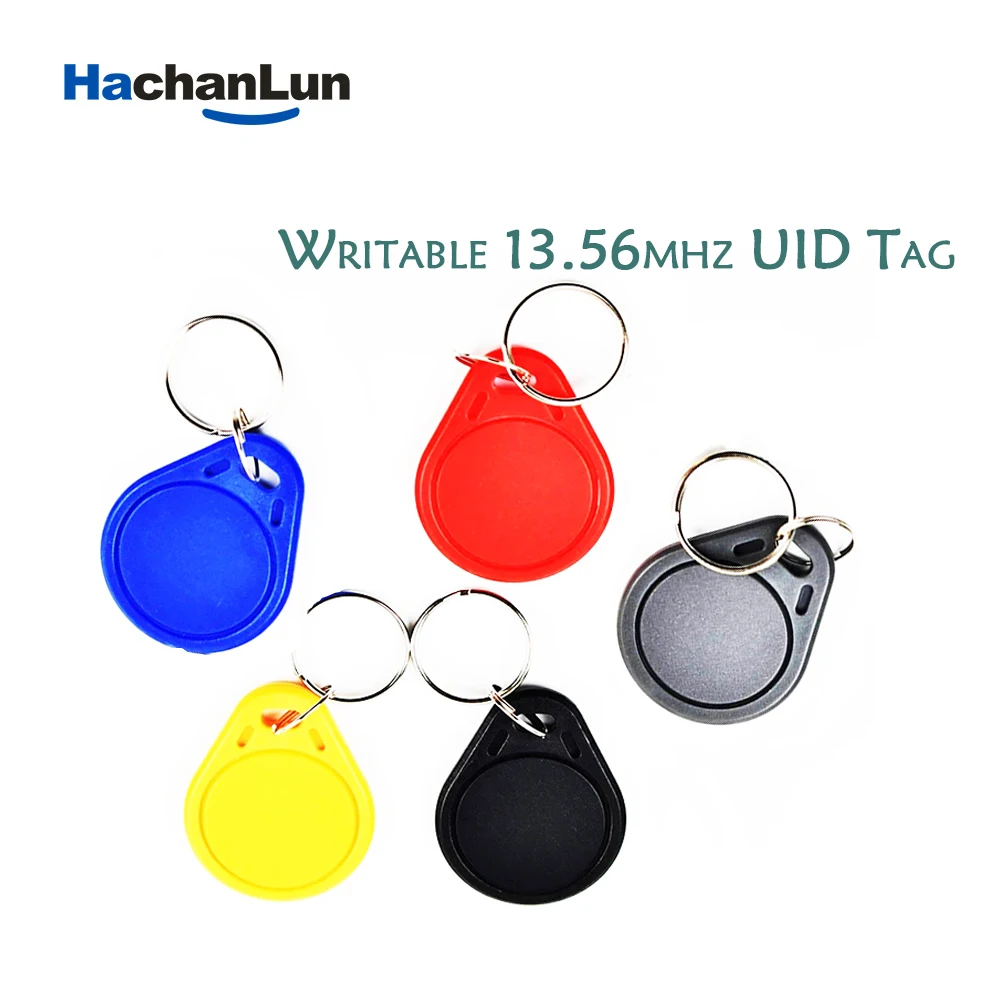 

10 шт. 13,56 МГц Ic Nfc Брелок блока 0 записываемый 14443a Перезаписываемый Rfid M1 S50 Uid сменный брелок для карт