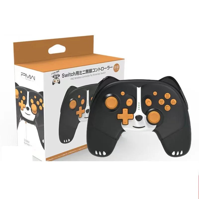 

Wireless Controller for Switch/Switch Lite Pro Controller Turbo Motion Vibration Wake Up Headphone Jack Breathing Light