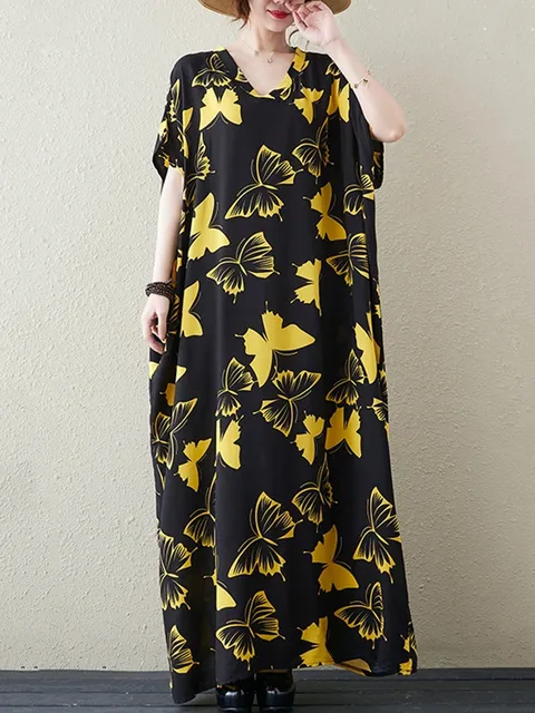 short sleeve oversize satin vintage 