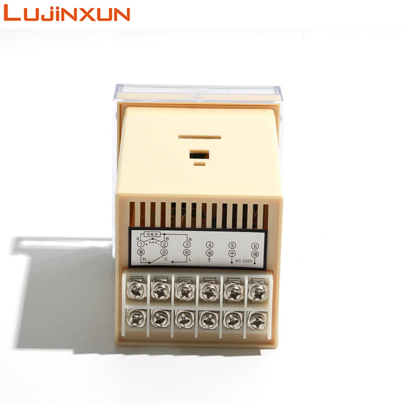 Фото LUJINXUN XMTD-2001 Цифровой дисплей Контроллер температуры Термостат K/E/PT100 Тип Входной термостат 0-399C 600C 999C №2
