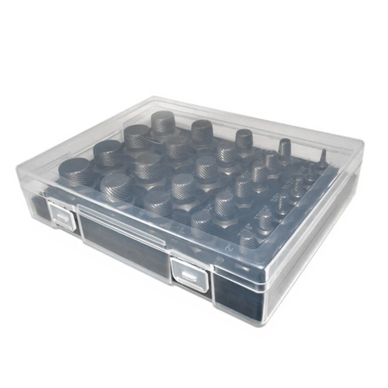 

25pcs Heavy-Duty Screw Extractor Set Screw and Extractor Set for Removing Broken Screws, Bolts, Studs, Fittings,