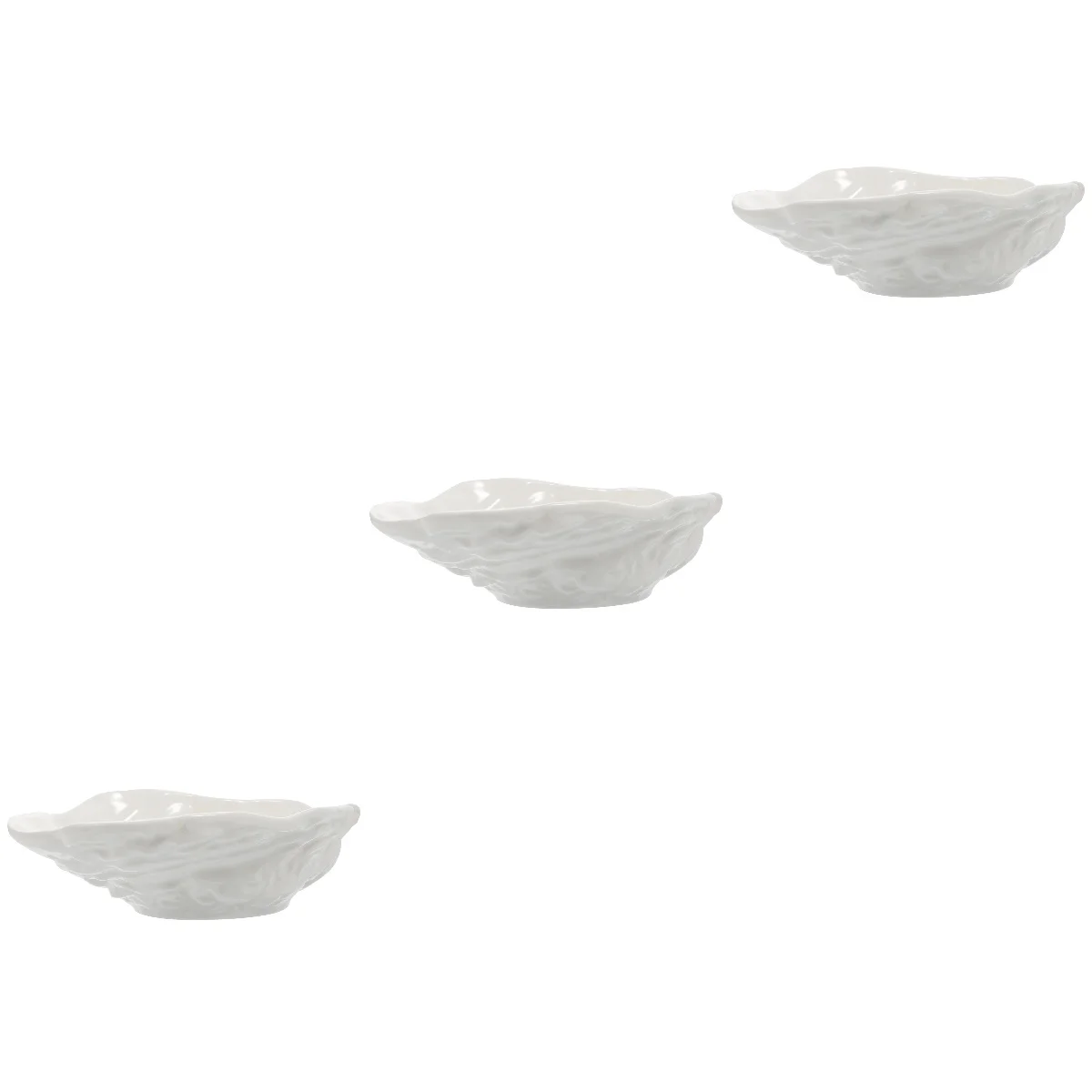 

3 pcs Practical Noodle Bowl Ceramic Soup Bowl Rice Bowl Housewarming Gift