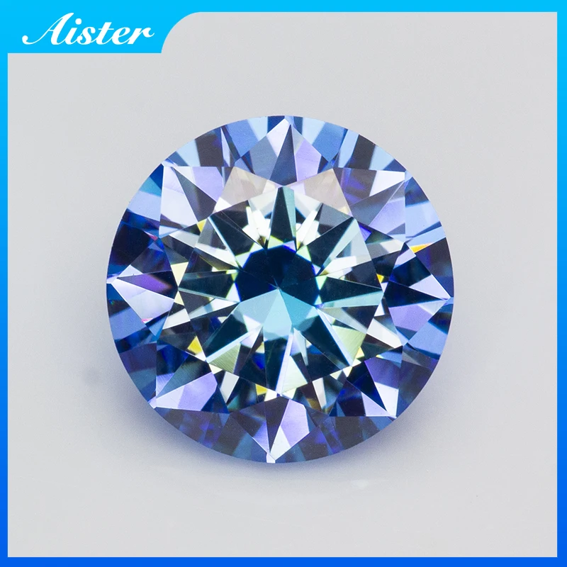 Алмазный тестер New Klein с голубым круглым вырезом диаметром 5 0-11 0 мм сертификат GRA