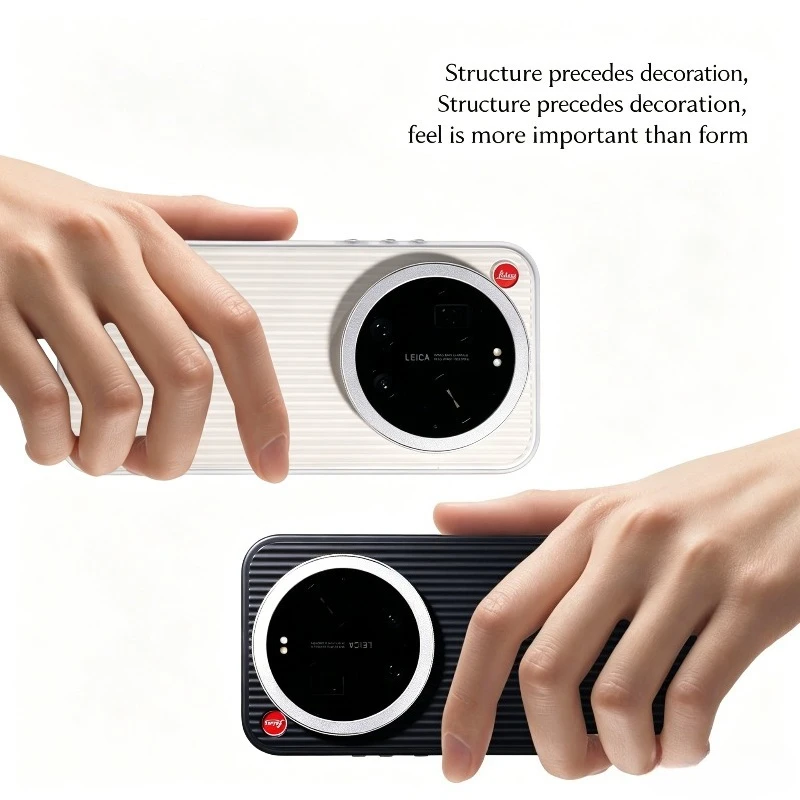 Фото Чехол AIUV Grating для Xiaomi 17 Ultra Leica Version с вращающимся кольцом для зума, магнитной защитой и полупрозрачным дизайном №4