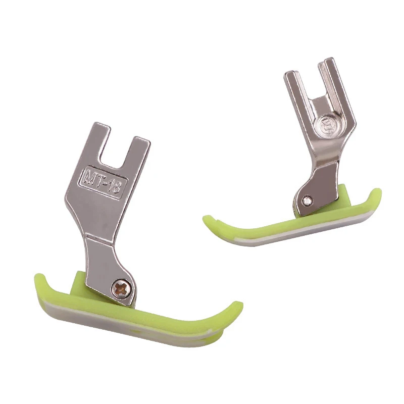 1 шт. промышленная швейная машина плоская пластиковая прижимная лапка кожаная