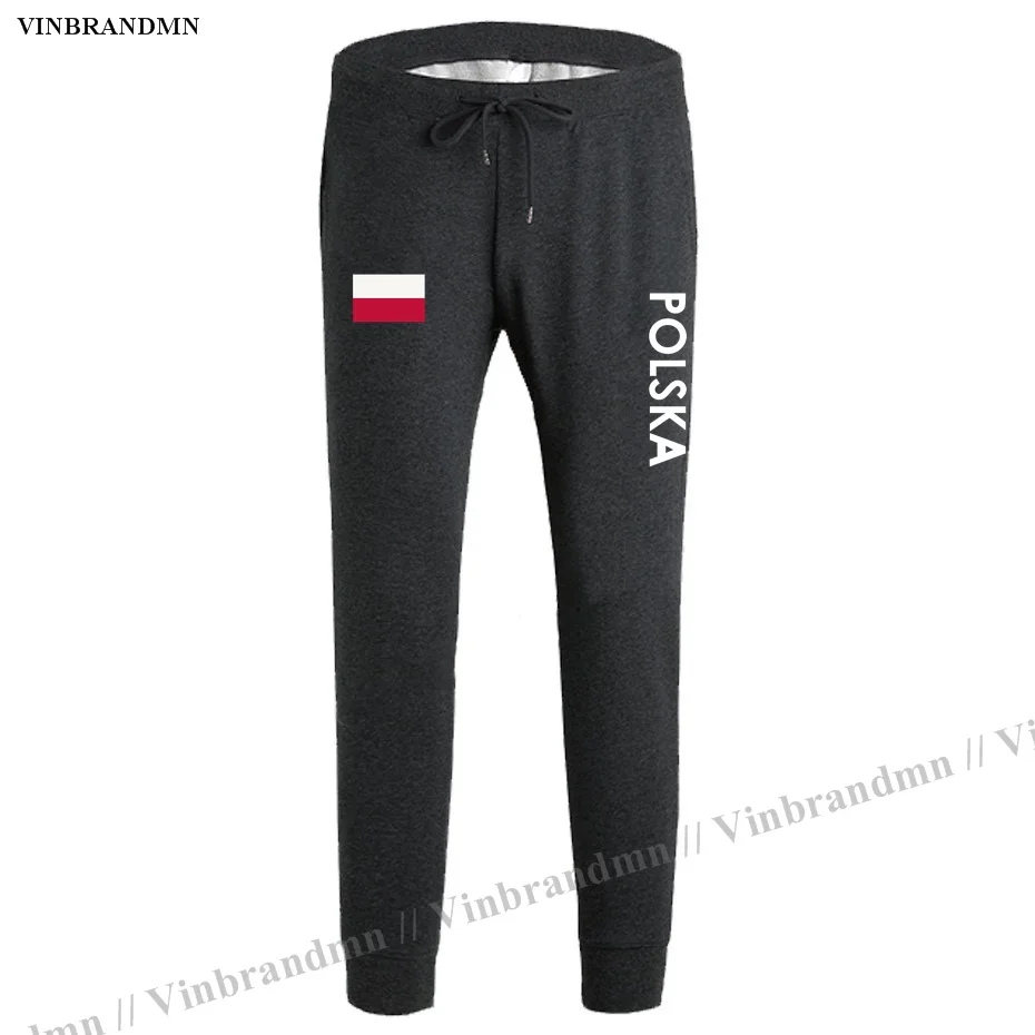 Польша Polish Pole POLSK POL мужские брюки для бега комбинезон спортивные штаны трек пот