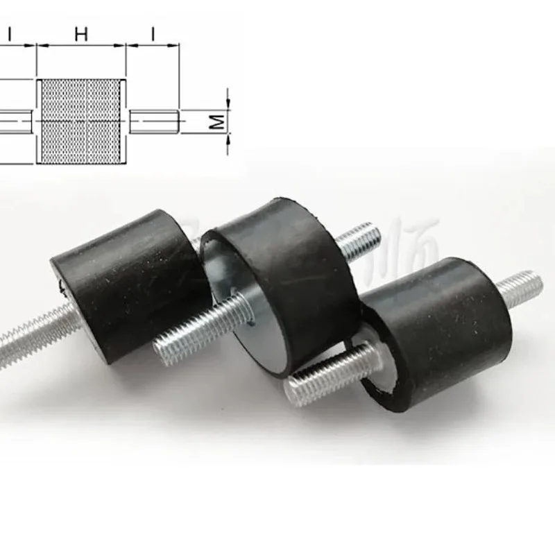 4 шт./компл. M5/M6/M8 Резиновые Стальные крепления антивибрационный амортизатор для воздушных компрессоров водяной насос сварочный аппарат