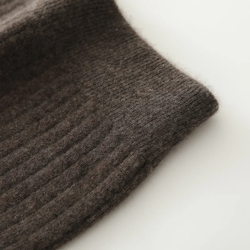 Женская трикотажная юбка из мериносовой шерсти