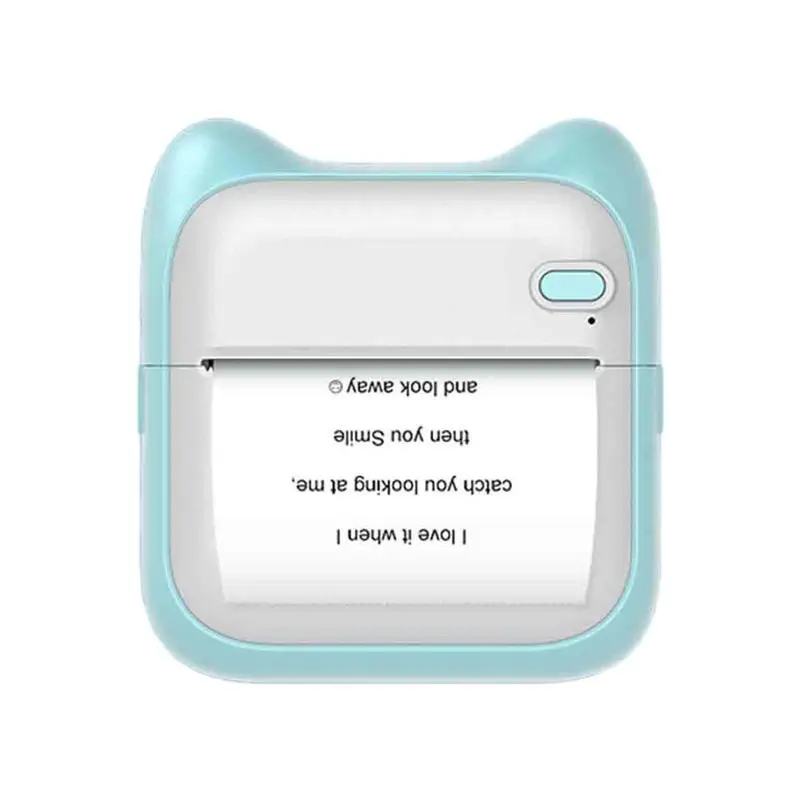 

Портативный фотопринтер, портативный мгновенный принтер BT, беспроводной портативный термопринтер для QR-кода, этикеток, списка, примечание, ...