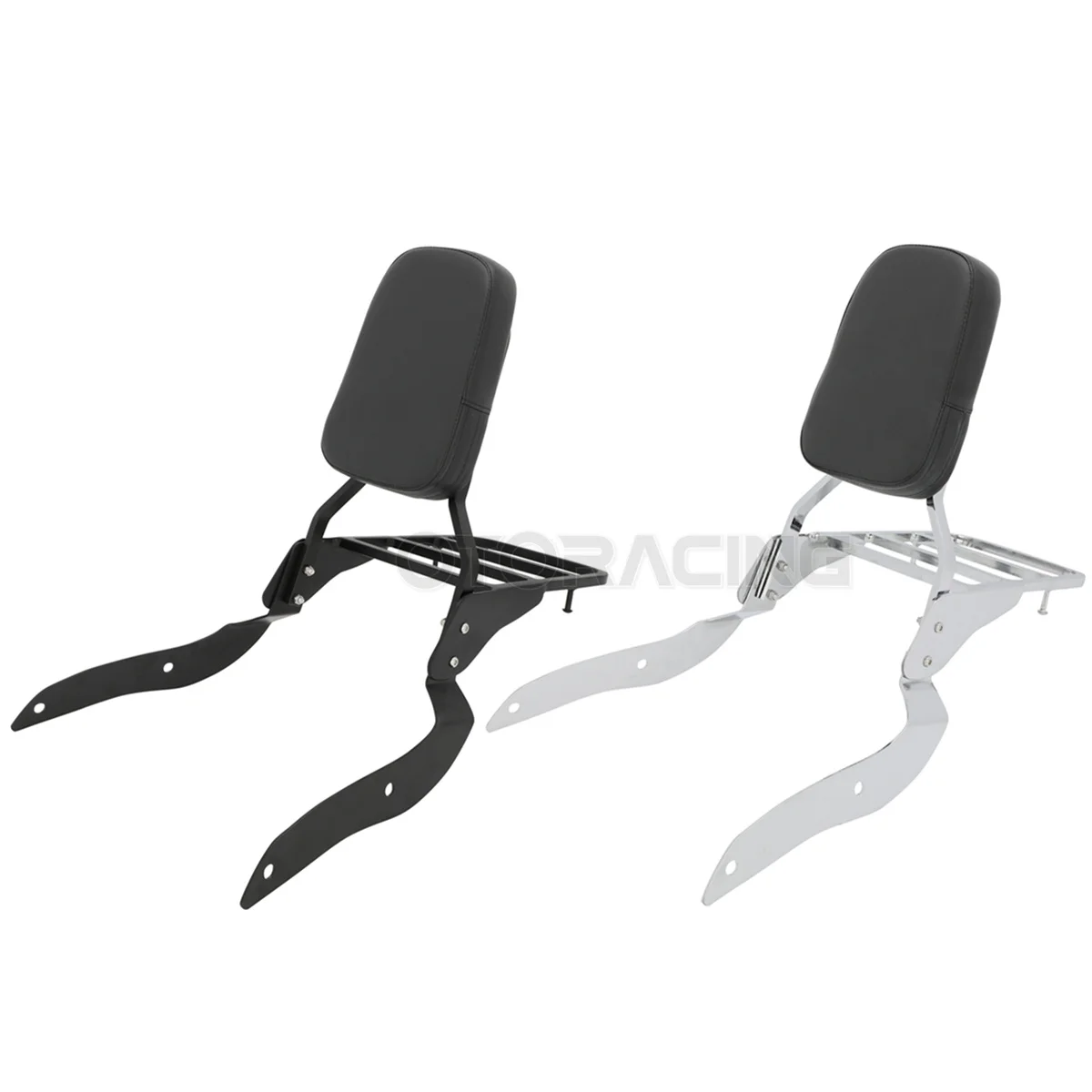 

Motorcycle Rear Passenger Backrest Sissy Bar Luggage Rack For Yamaha Road Star XV 1700 XV1700 XV1700PC Warrior 2002-2010