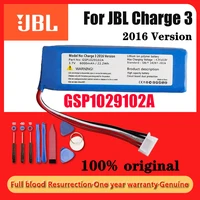 100 original new 6000mah gsp102910a rechargeable battery for jbl charge 3 2016 version bateria batteries tracking free tools