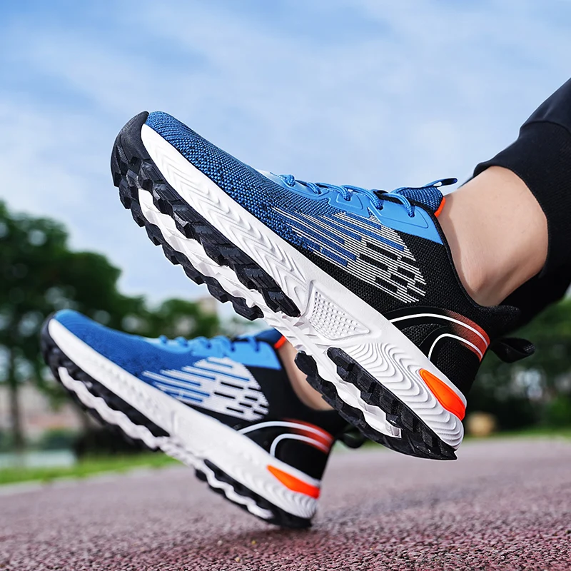 New Professional Trail Running Shoes Men Outdoor Sport Marathon Jogging Sneakers Men Breathable Training Athletic Mens Gym Shoes