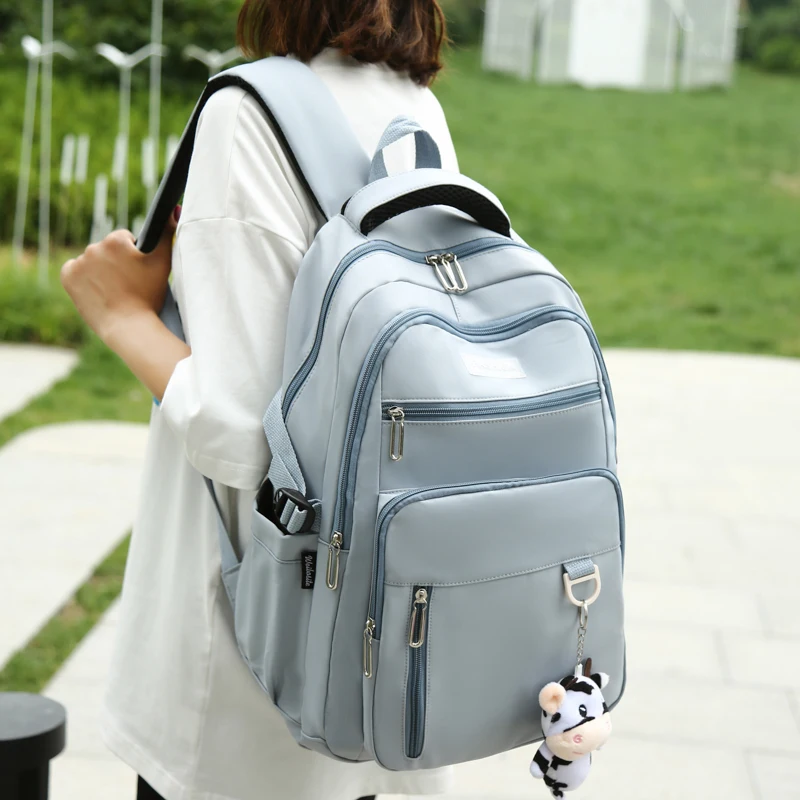 

Fashion Women's Backpack Waterproof School Bag For Teenagers Girls Children's Orthopedic Schoolbags Kids Bookbags Mochilas 2021