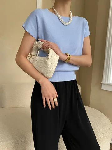 Sherhure женские белые акриловые вискозные пуловеры