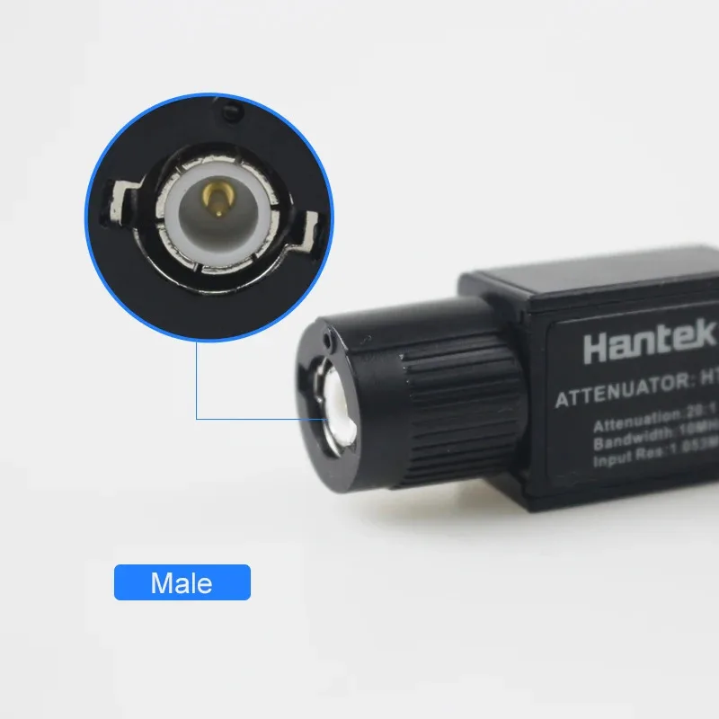 Аттенюатор осциллографа Hantek, 2 шт., аксессуары для зонда HT201, генератор сигналов сопротивления ввода, доступен для 1008C 2D72 6074BE (art.: 3920d2c53afcb) - 3920d2c53afcb