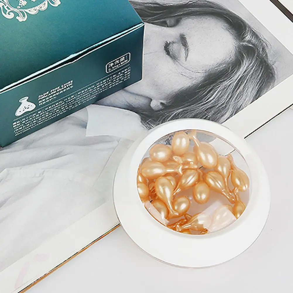 

Snake Extract Serum Anti Whitening Anti Aging Face 30 Skin Capsules J9a2