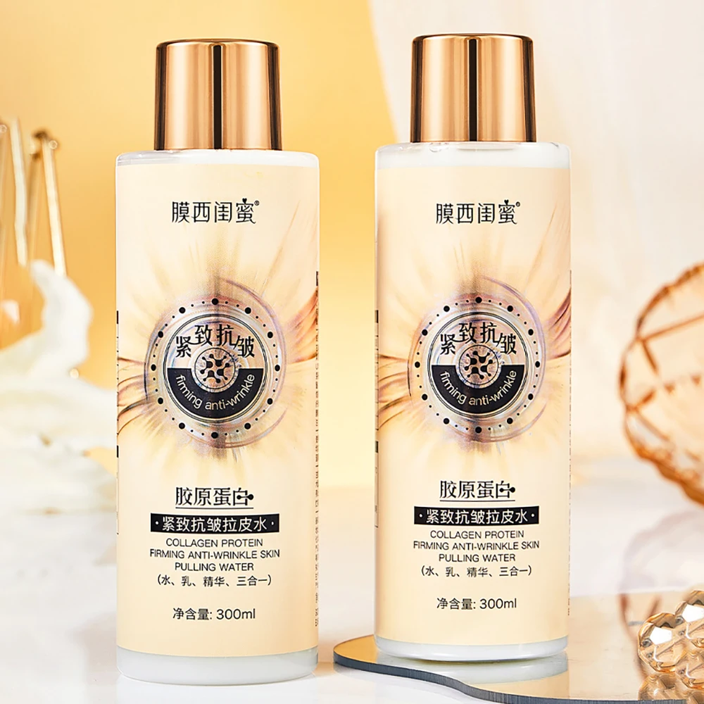 

Collagen face Serum Facial Moisturizing Protein Repair tonic Firming Lifting for face care Toner Korean skin care products 300ml