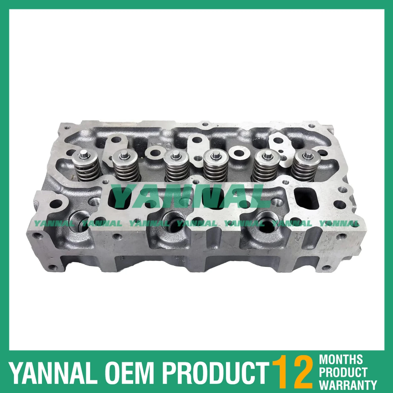 

Головка блока цилиндров в сборе 119517-11740 для двигателя Yanmar 3TNM74 3TNV74 3TNM72