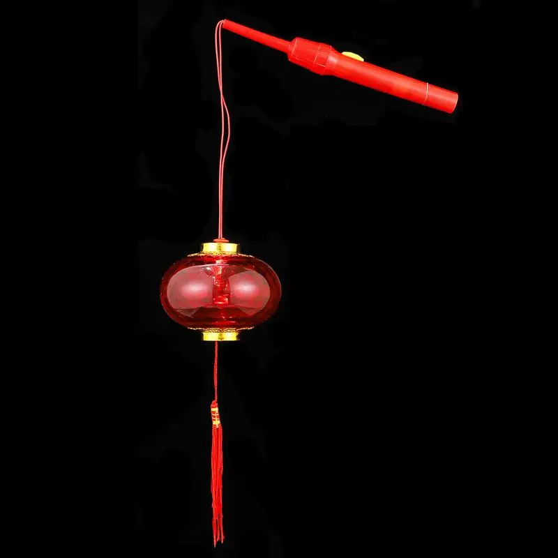 

2pcs Lantern Lantern Handheld Lantern Red Lamp for New Year Home