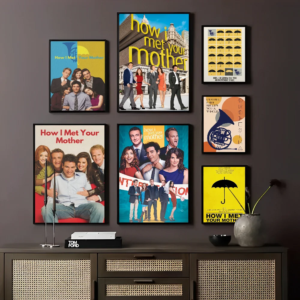 Как я встретил вашу маму аниме плакаты стикеры кофейный домик милый Декор для