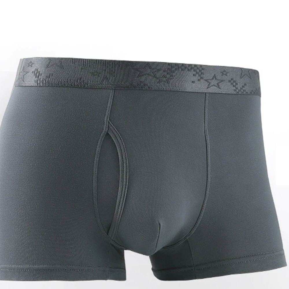Мужские трусы-боксеры сексуальное нижнее белье для геев дышащие мужские