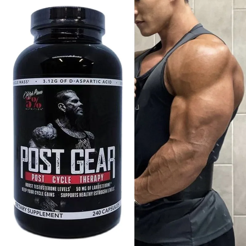 

Rich Piana POST GEAR, Фитнес-тренировка, продвижение, тест против эстрогена, восстанавливающий рост мышц PCT, способствующий синтезу 240 капсул