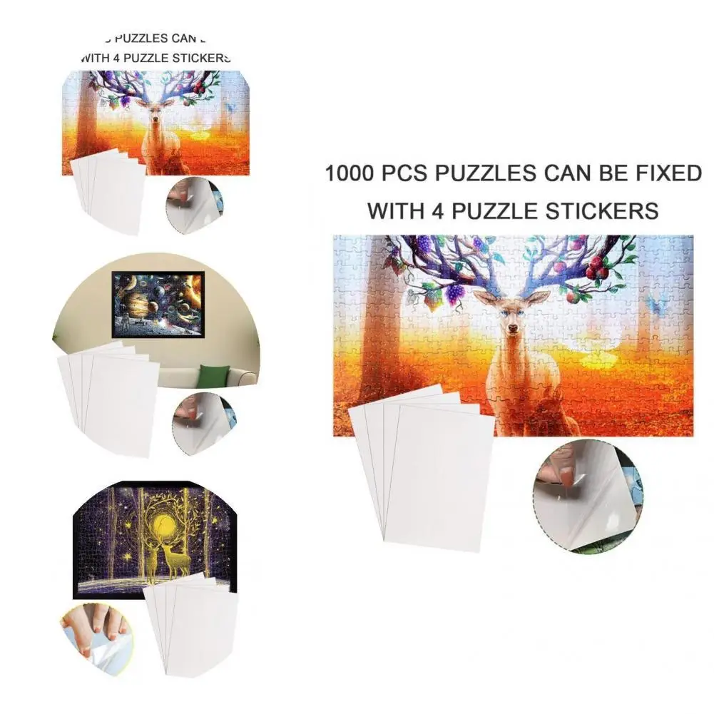 

Jigsaw Peel Protective Durable Safe Dust-proof Jigsaw Protector Peel Gule Sheet