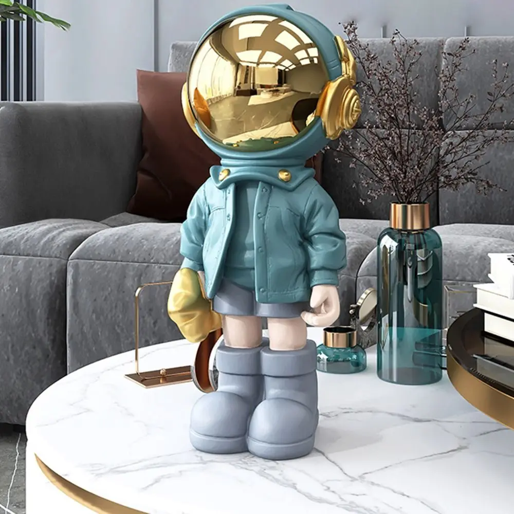 

Nordic Resin Cartoon Furnishing Articles Home Decoration Astronaut Statues Figurine Sculpture Desktop Ornaments