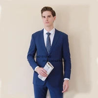 mens formal suit slim fit 1 button custom standard collar male business office blazer 2 piece set jacket pants%d8%a8%d8%af%d9%84%d9%87 %d8%b1%d8%ac%d8%a7%d9%84%d9%8a