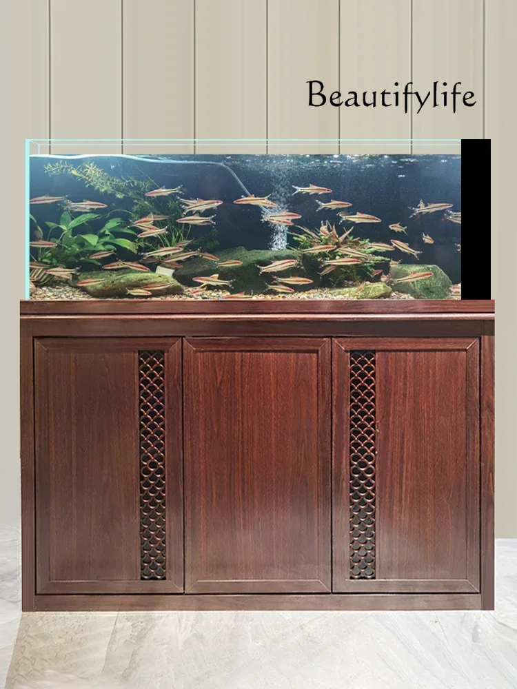 Прозрачный аквариум нижний фильтр для гостиной супер белое стекло задний