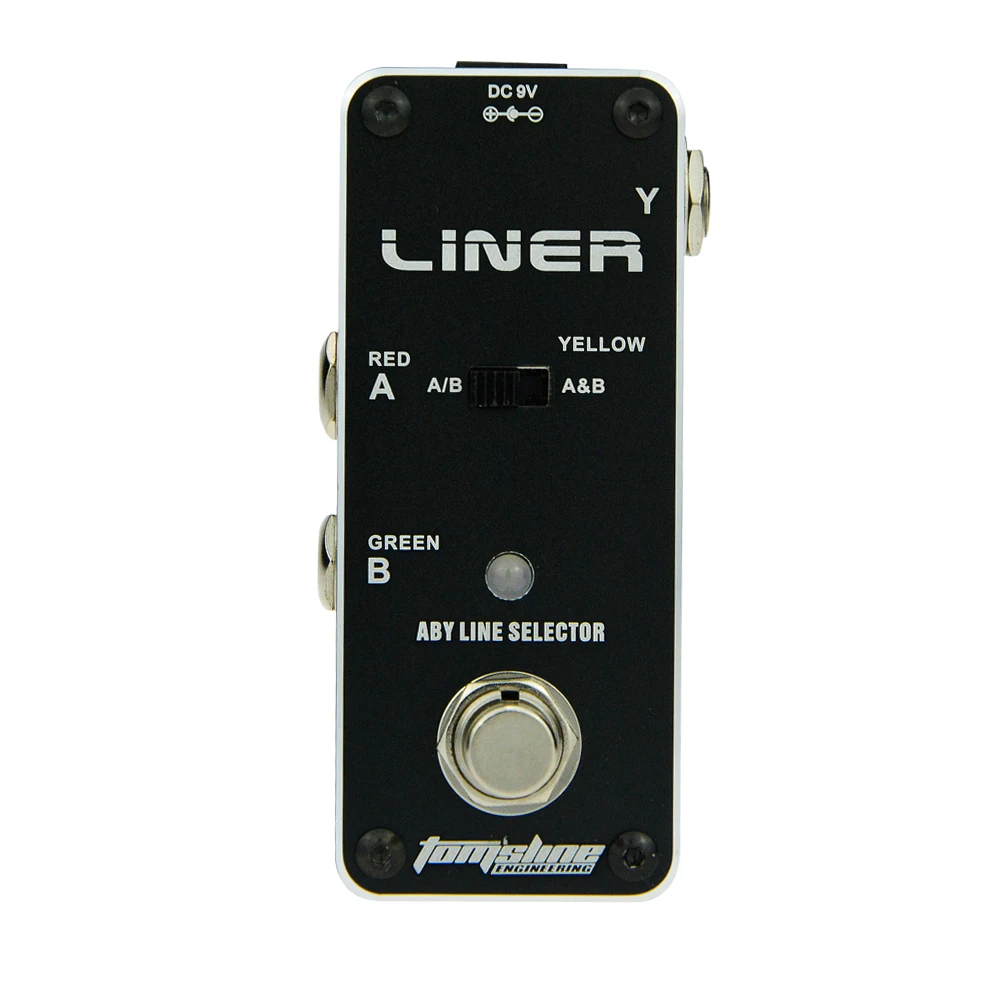 

AROMA ALR-3 Guitar Effects Liner Aby Line Selector Metal Housing Electric Guitar Effect Pedal Ture Bypass Guitarra Accessories