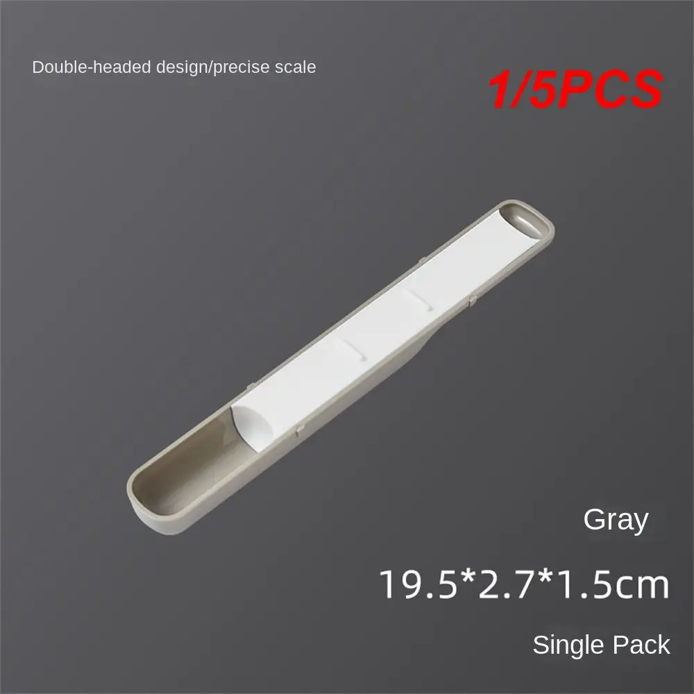 1/5 шт. дозирующая ложка двусторонние контрольные инструменты пищевые материалы