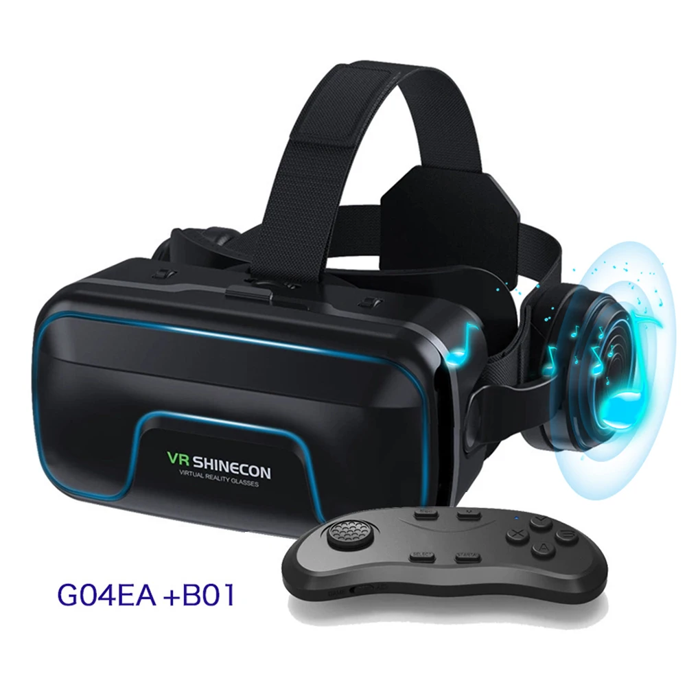 Шлем виртуальной реальности, 3d-очки, гарнитура виртуальной реальности для смартфона 5,5-7,2 дюймов, очки для смартфона, бинокли для видеоигр