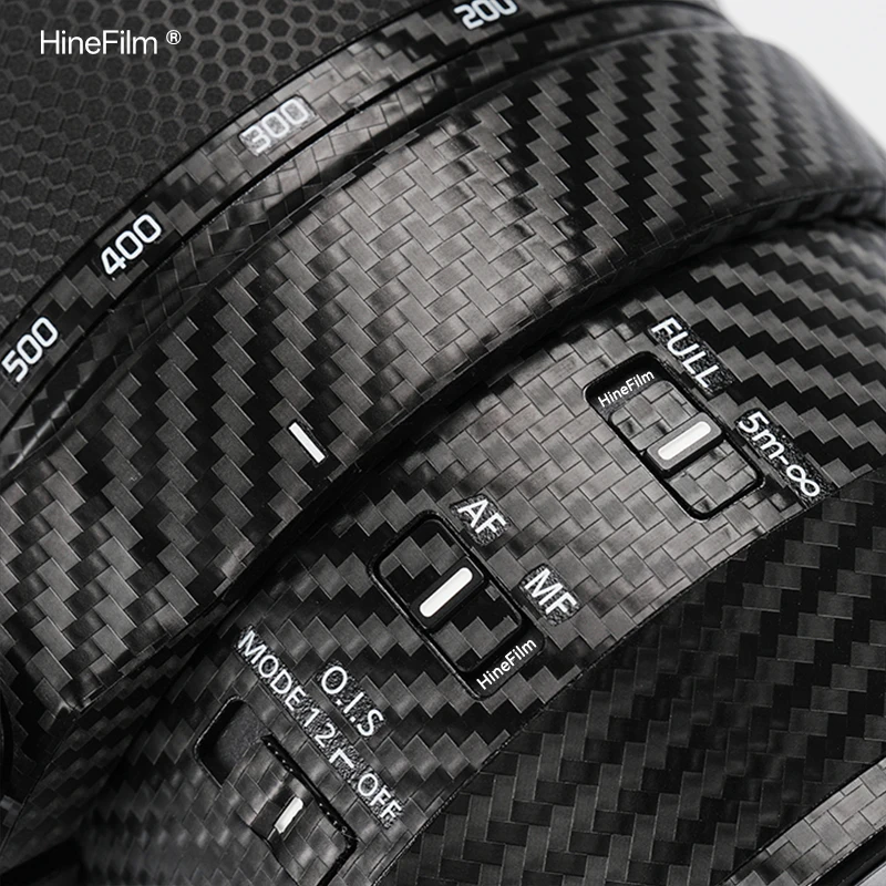 Фото Hinefilm Skin для Lumix S 100 500, наклейка на объектив 100500, наклейка на объектив для Panasonic 100-500 мм f/5-7,1, защитная пленка для объектива №4