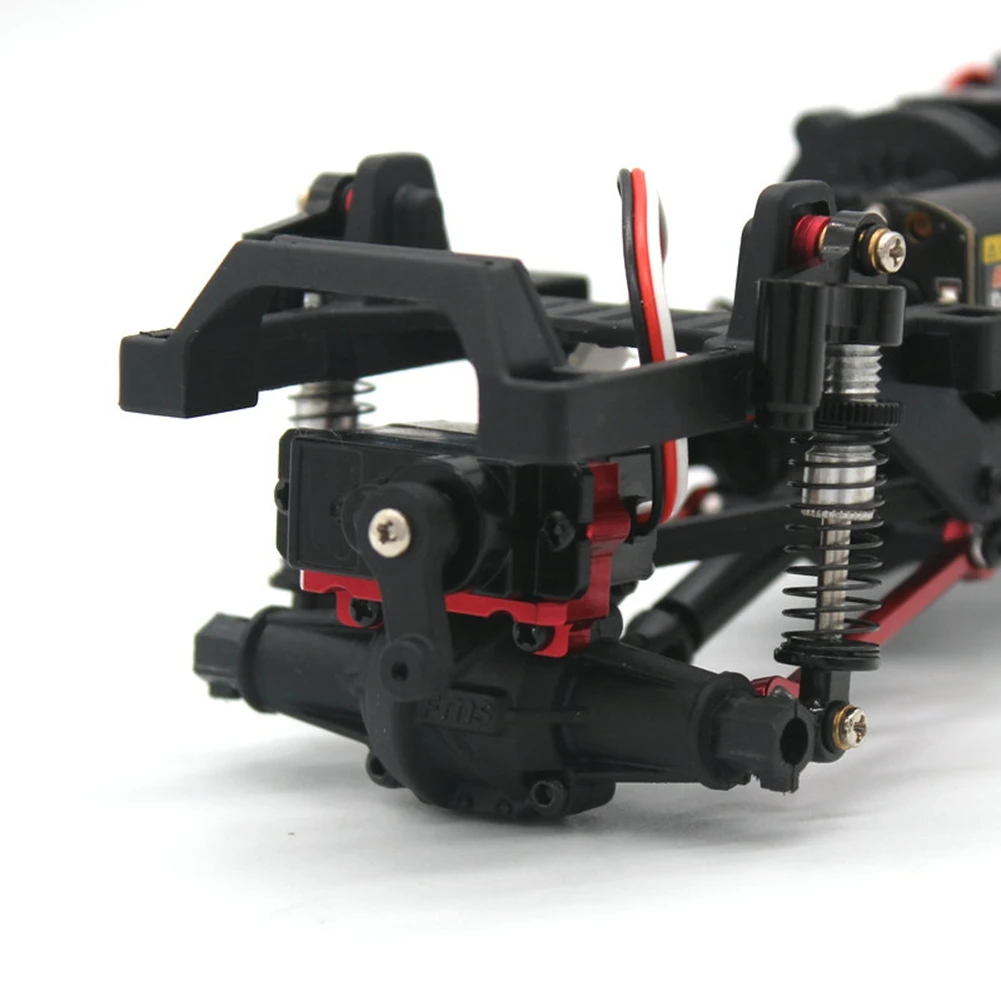 

Для FMS FCX24 металлическое Крепление сервопривода 1/24 аксессуары для радиоуправляемых автомобилей на гусеничном ходу желтые