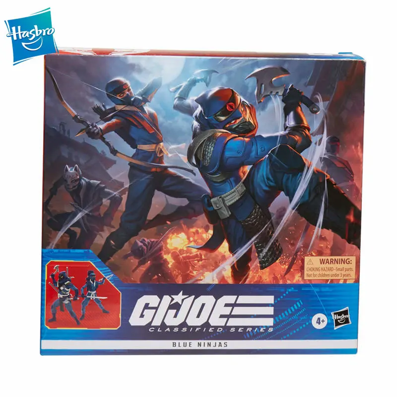 

Hasbro G.i. Joe Classified Series Blue Ninjas Action Figure 2 Pack 6 Inch Scale Collection Hobby Toy