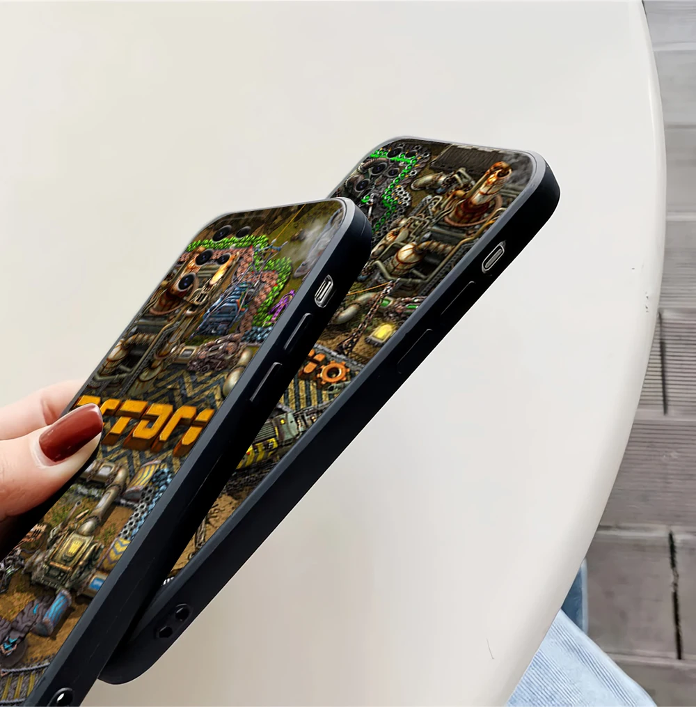 Game F-Factorio Phone Case For Samsung S22 S23 A73 A72 A71 A54 A53 E ULTRA Black Soft Shell