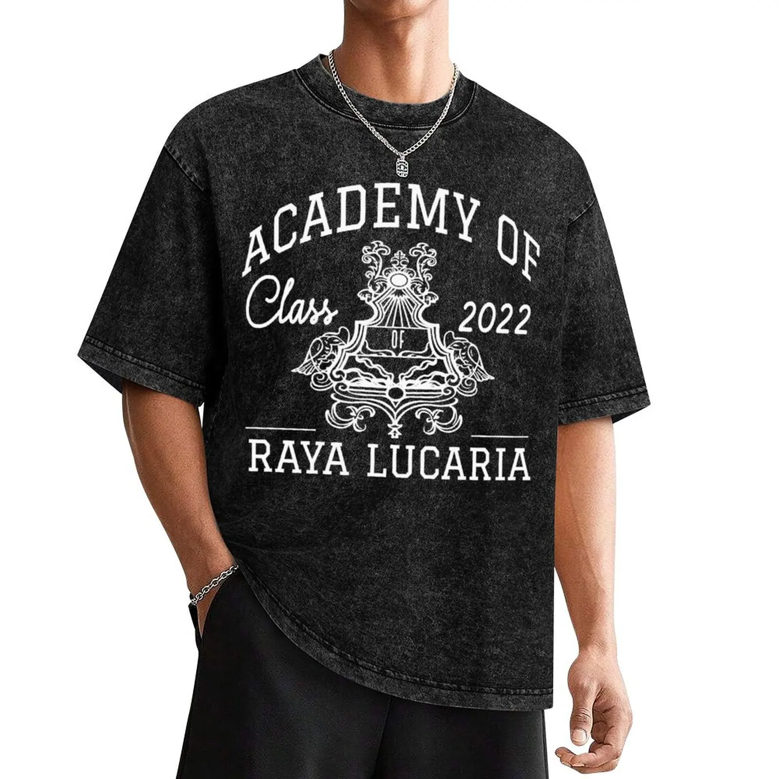 Футболка Academy of Raya Lucaria Class 2023 кавайная одежда рубашки с рисунком аниме дешевые