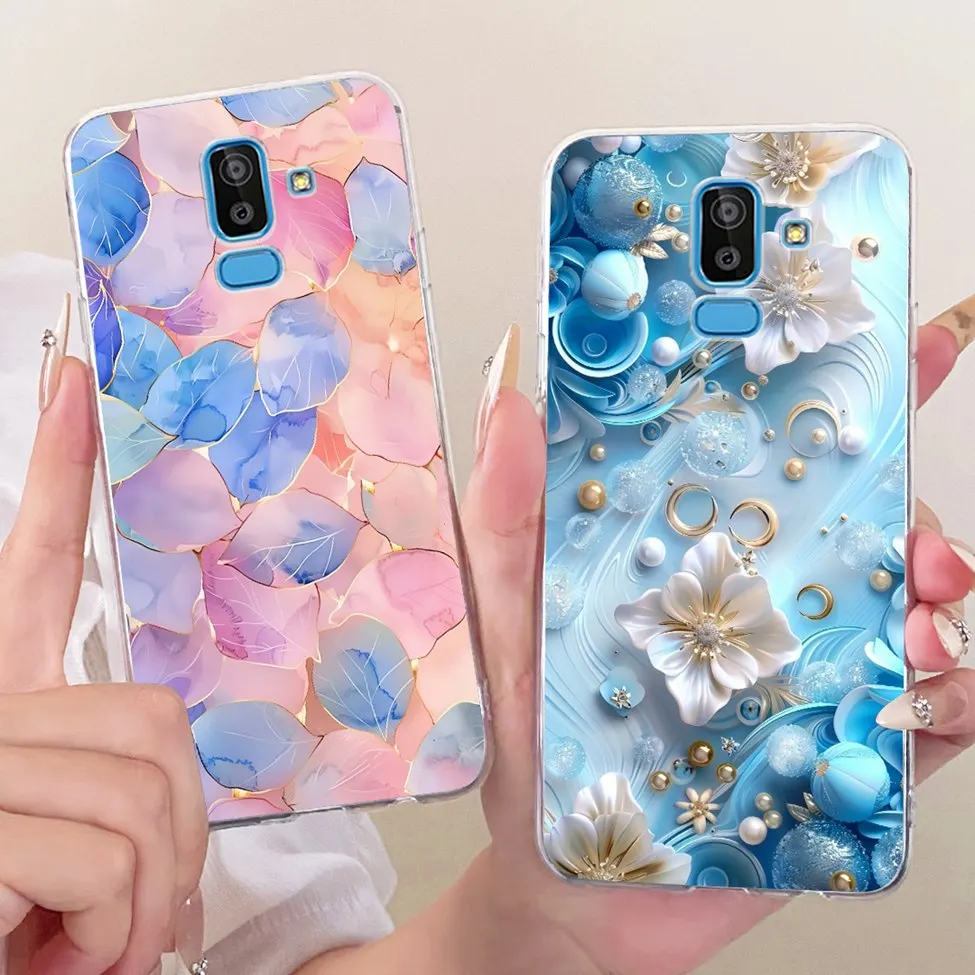 Прозрачный чехол для Samsung J8 2018, чехол SM-J810G, модный бабочка с милым котом, забавный 2D окрашенный корпус для Samsung Galaxy J8 2018 (art.: 3920d41f5794e) - 3920d41f5794e