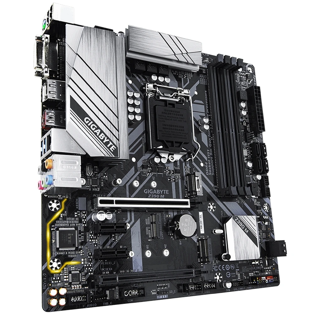 Материнская плата Gigabyte Z390 M | Компьютеры и офис