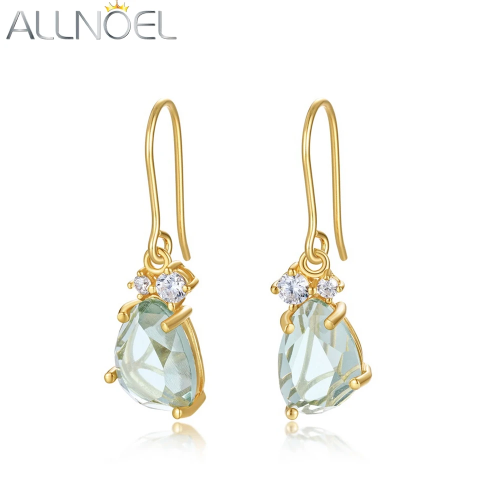 Женские серьги-подвески из серебра 925 пробы 7 х10 мм |