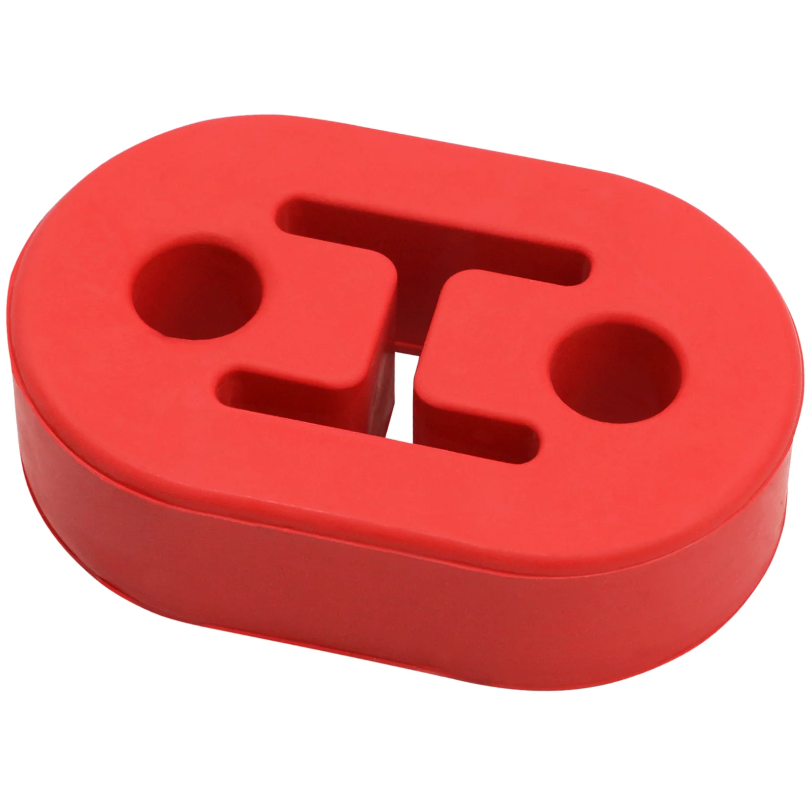 

1 шт., черные держатели для глушителя выхлопной трубы автомобиля, кронштейн для крепления с 2 отверстиями, резиновое Крепление, универсальные автомобильные аксессуары