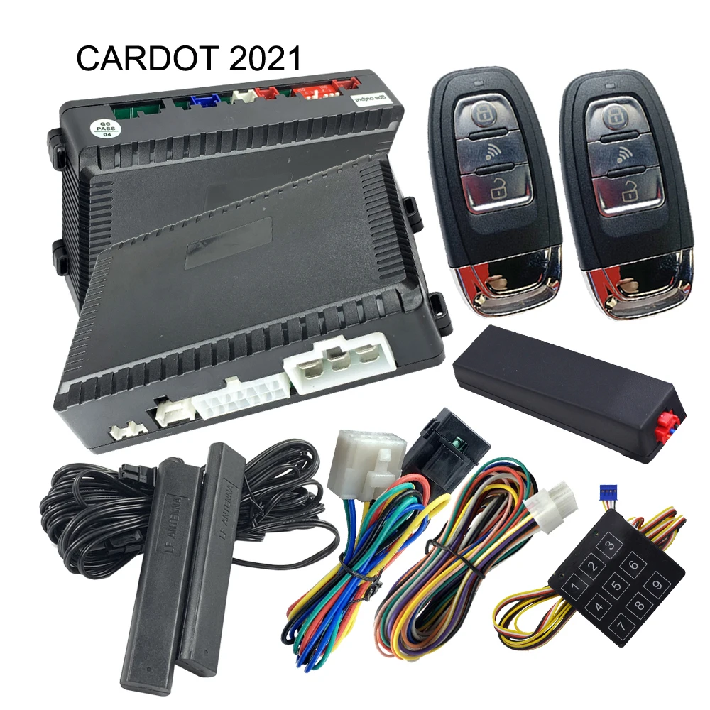 Drop Shipping Cardot Auto Electronics Smart Pke Remote Start Engine Start Stop Keyless Entry Car Alarm