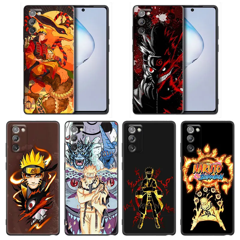 

Naruto For Samsung Galaxy Note 8 9 Lite 20 Ultra Case For Samsung M52 M22 M32 M12 M62 F62 Soft Cover Uzumaki Naruto Kurama Anime