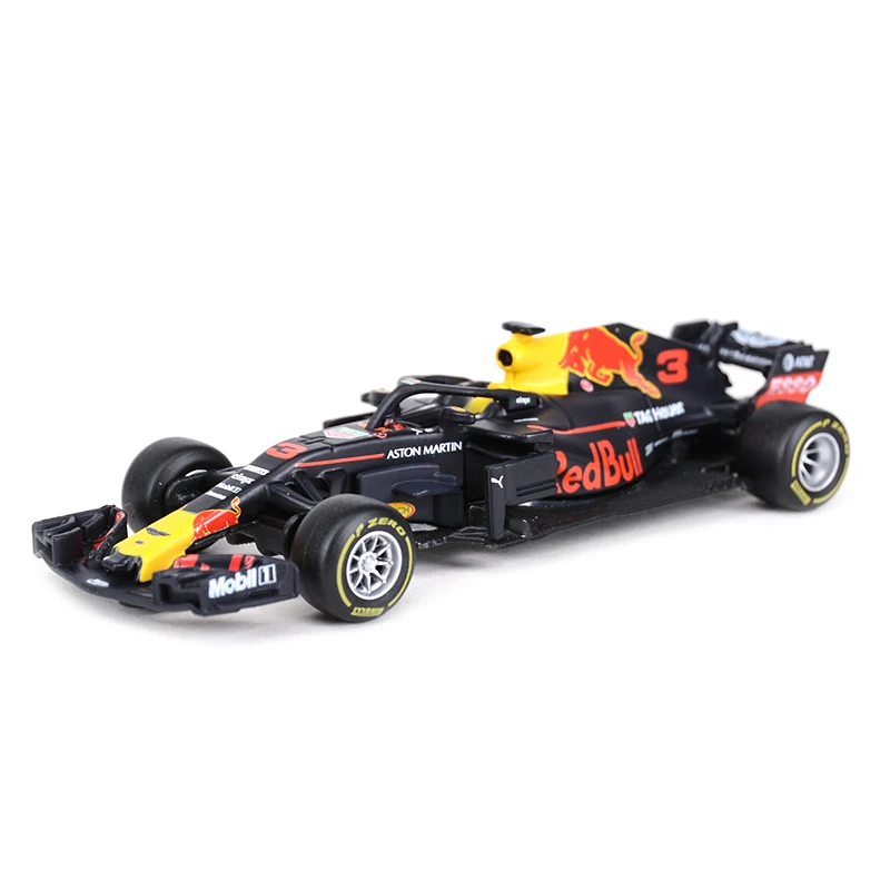 Модель гоночного автомобиля Bburago 1:43 2021 RB16B SF1000 SF90 SF71H SF70H RB15 RB14 W10 F1